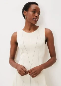 Jaya Stitch Detail Dress -Floral Und Chic 221000951 04 jaya stitch detail dress