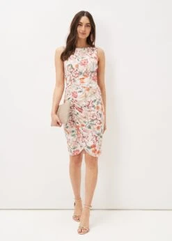 Larna Blush Jackie Dress 10 Larna Blush Jackie Dress -Floral Und Chic 221005531 03 larna blush jackie dress