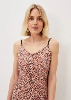 Ellerie Printed Slip Dress -Floral Und Chic 221007101 04 ellerie printed slip dress