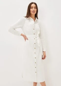 Hettie Denim Shirt Dress