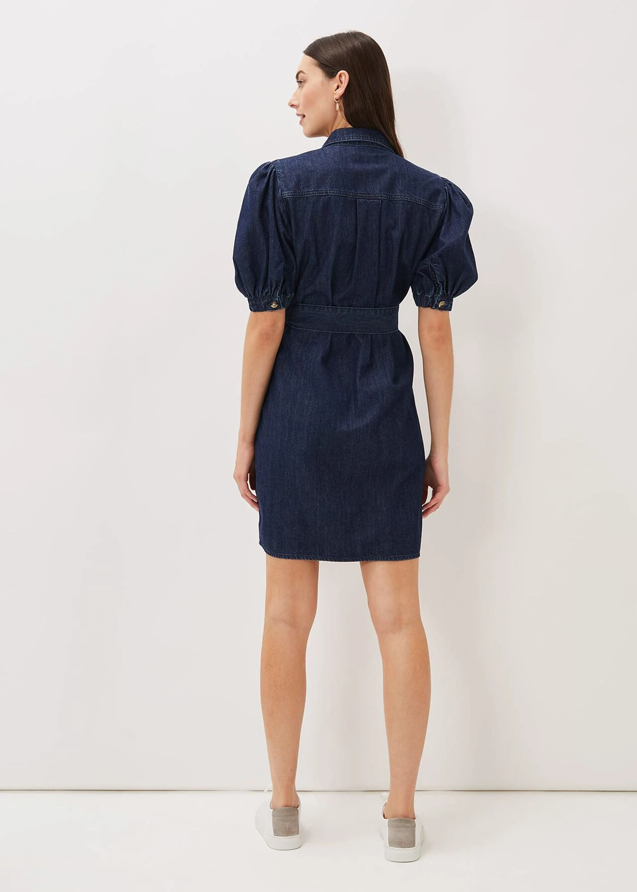 Josephine Denim Puff Sleeve Dress 4 Josephine Denim Puff Sleeve Dress – Bild 2