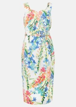 Serina Floral Midi Dress -Floral Und Chic 221034225 99 serina floral midi dress