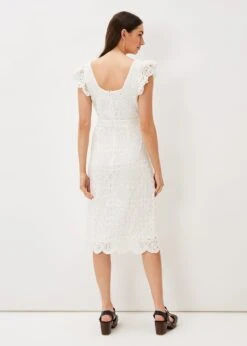 Tamari Crochet Knit Dress -Floral Und Chic 221035106 03 tamari crochet knit dress