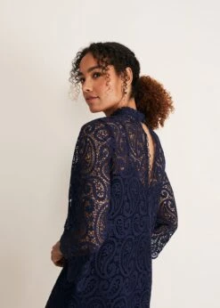 Verity Lace Shift Dress -Floral Und Chic 221064351 05 verity lace shift dress