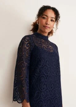 Verity Lace Shift Dress -Floral Und Chic 221064351 06 verity lace shift dress