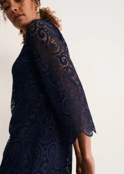 Verity Lace Shift Dress -Floral Und Chic 221064351 07 verity lace shift dress