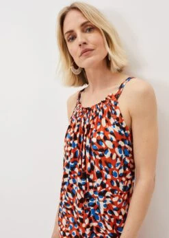 Kamila Floral Midi Dress -Floral Und Chic 221067000 04 kamila floral midi dress