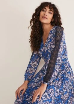 Claudia Printed Maxi Dress -Floral Und Chic 221071000 04 claudia printed maxi dress