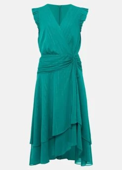 Cressinda Ruched Midi Dress -Floral Und Chic 221076703 99 cressinda ruched midi dress