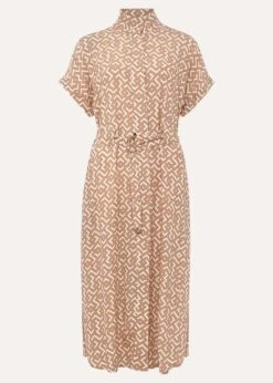 Tilda Geo Shirt Dress -Floral Und Chic 221078100 99 tilda geo shirt dress