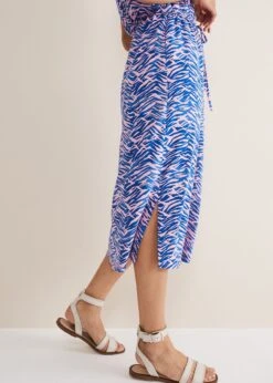 Alina Zebra Print Jersey Dress -Floral Und Chic 221083148 05 alina zebra print jersey dress