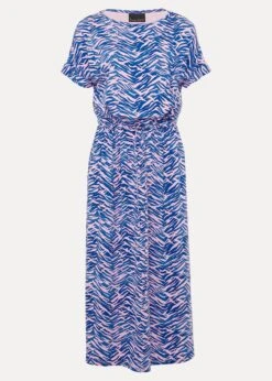 Alina Zebra Print Jersey Dress -Floral Und Chic 221083148 99 alina zebra print jersey dress