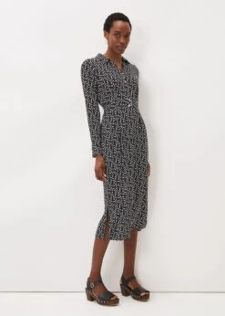 Teigan Abstract Print Midi Dress 10 Teigan Abstract Print Midi Dress -Floral Und Chic 221084230 03 teigan abstract print midi dress