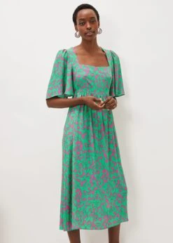 Ayesha Floral Midaxi Dress -Floral Und Chic 221097344 03 ayesha floral midaxi dress