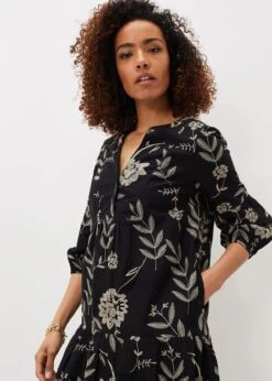 Gina Embroidered Dress -Floral Und Chic 221100920 04 gina embroidered dress