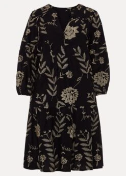 Gina Embroidered Dress -Floral Und Chic 221100920 99 gina embroidered dress