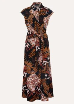 Estelle Paisley Tie Waist Dress -Floral Und Chic 221102492 99 estelle paisley tie waist dress