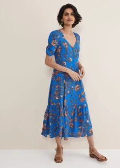 Adriel Paisley Midi Dress -Floral Und Chic 221103135 03 adriel paisley midi dress