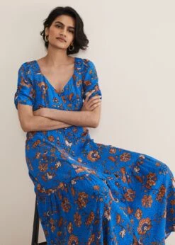 Adriel Paisley Midi Dress -Floral Und Chic 221103135 05 adriel paisley midi dress