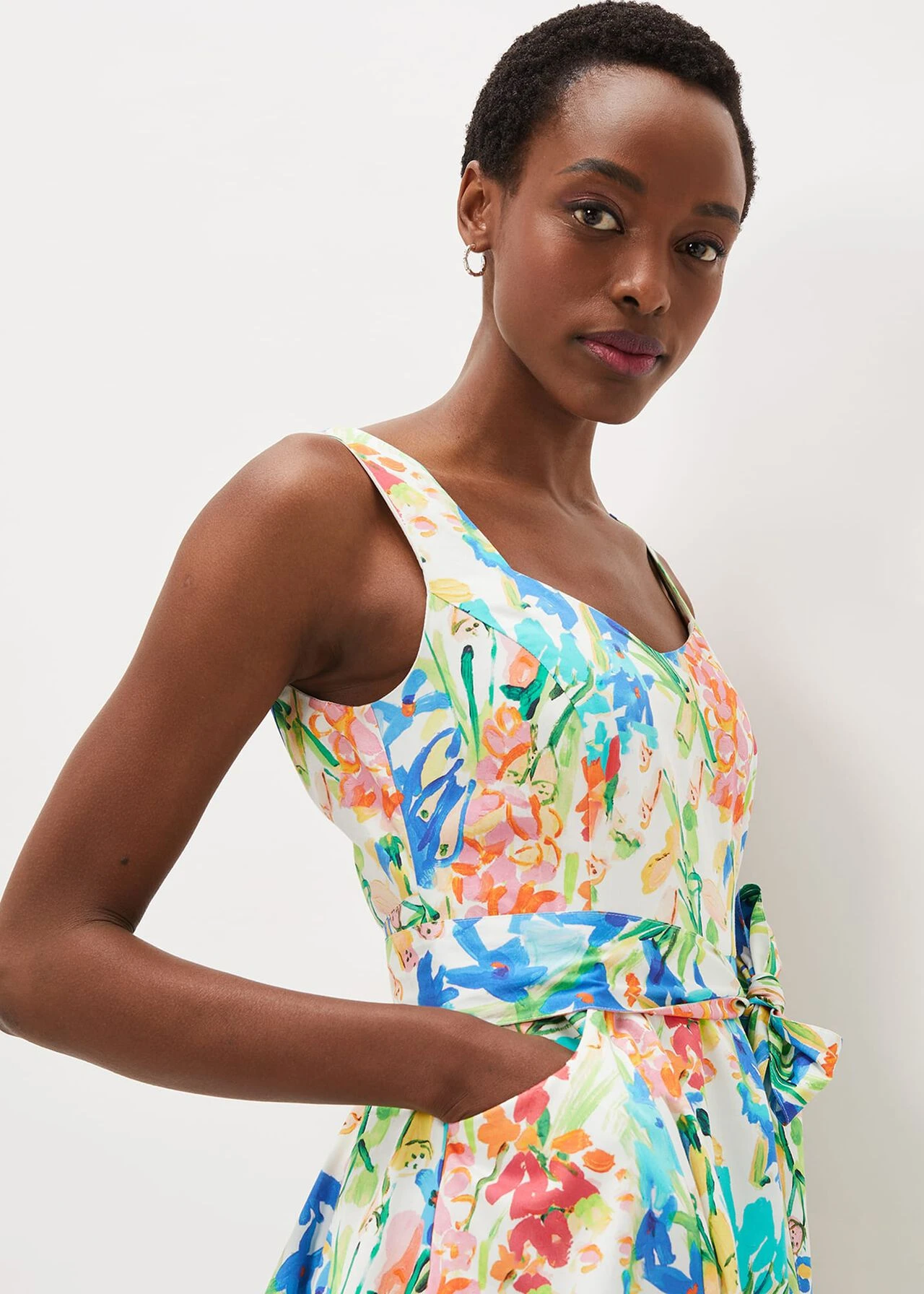 Blair Cotton Floral Dress 6 Blair Cotton Floral Dress – Bild 4