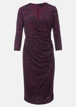 Nieve Leopard Print Dress -Floral Und Chic 221132399 99 nieve leopard print dress