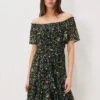 Zaylah Shirred Floral Mesh Dress 1 Zaylah Shirred Floral Mesh Dress -Floral Und Chic 221138492 01 zaylah shirred floral mesh dress