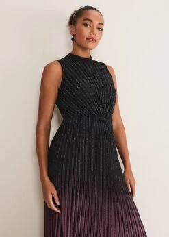 Estella Ombre Midaxi Dress -Floral Und Chic 221143036 04 estella ombre midaxi dress