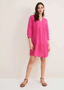 Penele Linen Swing Dress -Floral Und Chic 221148463 03 penele linen swing dress