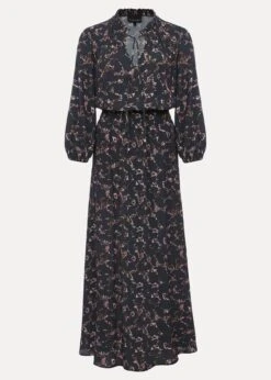 Phillipa Marble Print Midaxi Dress -Floral Und Chic 221152361 99 phillipa marble print midaxi dress