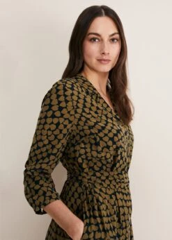 Kesia Heart Print Shirt Dress -Floral Und Chic 221153220 05 kesia heart print shirt dress