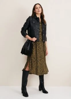 Kesia Heart Print Shirt Dress -Floral Und Chic 221153220 07 kesia heart print shirt dress