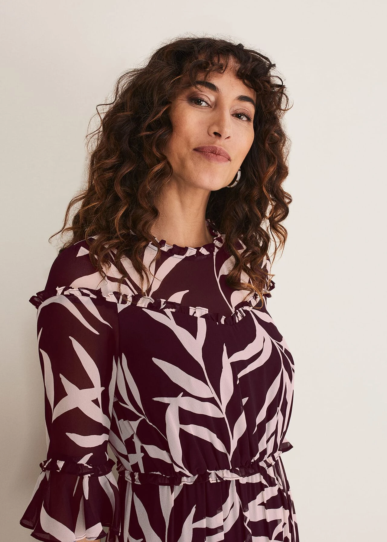 Amber Leaf Tiered Dress 6 Amber Leaf Tiered Dress – Bild 4