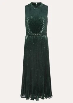 Simara Sequin Pleat Dress -Floral Und Chic 221219693 99 simara sequin pleat dress