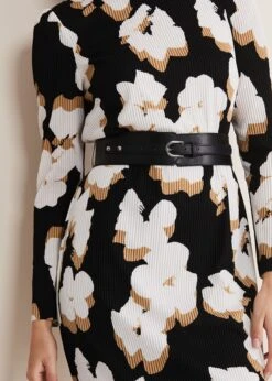 Kinzlee Printed Jersey Dress -Floral Und Chic 221232230 04 kinzlee printed jersey dress