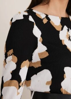 Kinzlee Printed Jersey Dress -Floral Und Chic 221232230 05 kinzlee printed jersey dress