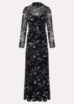 Elianna Splatter Long Sleeved Dress -Floral Und Chic 221234230 99 elianna splatter long sleeved dress