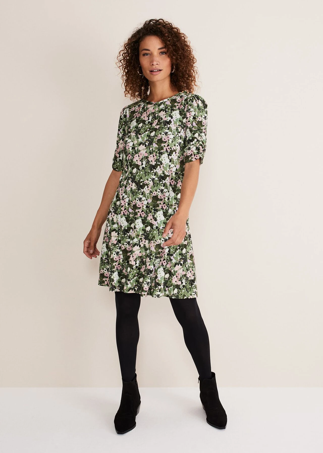 Jolee Printed Jersey Dress 5 Jolee Printed Jersey Dress – Bild 3