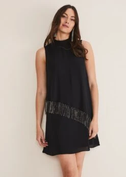 Clarice Diamonte Shift Dress
