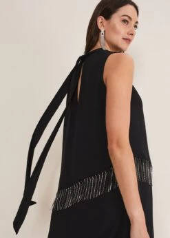 Clarice Diamonte Shift Dress -Floral Und Chic 221260050 04 clarice diamonte shift dress