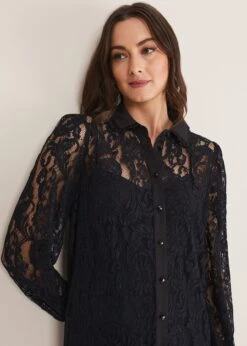 Maisy Lace Swing Dress -Floral Und Chic 221271050 04 maisy lace swing dress