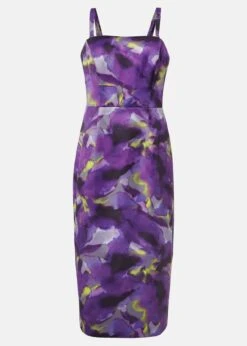 Adelita Abstract Print Dress -Floral Und Chic 221292167 99 adelita abstract print dress