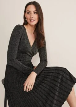 Jaycee Shimmer Knit Dress