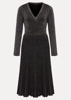 Jaycee Shimmer Knit Dress -Floral Und Chic 221293029 99 jaycee shimmer knit dress