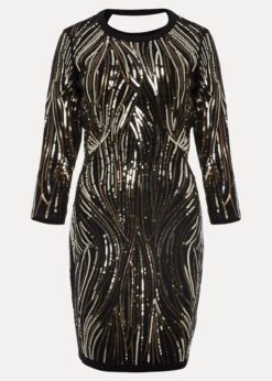 Anisa Open Back Sequin Knit Dress 13 Anisa Open Back Sequin Knit Dress -Floral Und Chic 221296029 99 anisa open back sequin knit dress