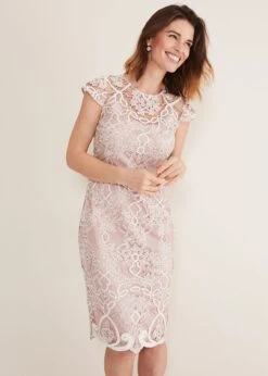 Francis Tapework Midi Dress -Floral Und Chic 221331313 03 francis tapework midi dress