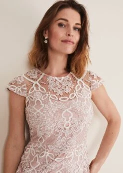 Francis Tapework Midi Dress -Floral Und Chic 221331313 04 francis tapework midi dress