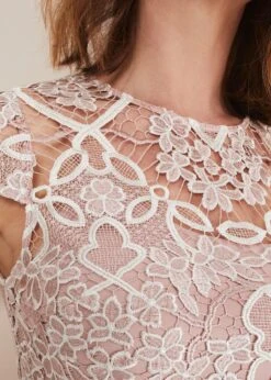 Francis Tapework Midi Dress -Floral Und Chic 221331313 05 francis tapework midi dress