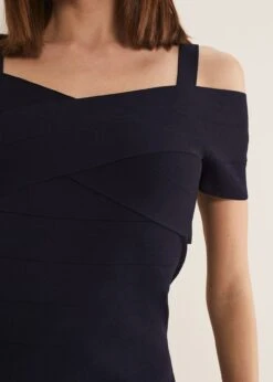 Zella Knitted Bandage Dress -Floral Und Chic 221415351 05 zella knitted bandage dress