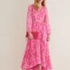 Hayley Floral Pleated Maxi Dress -Floral Und Chic 221417617 01 hayley floral pleated maxi dress