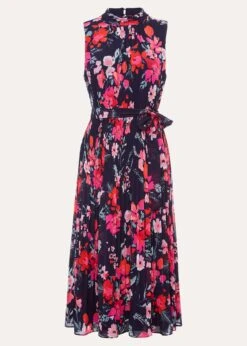 Tillie Floral Pleated Midi Dress 17 Tillie Floral Pleated Midi Dress -Floral Und Chic 221418493 99 tillie floral pleated midi dress
